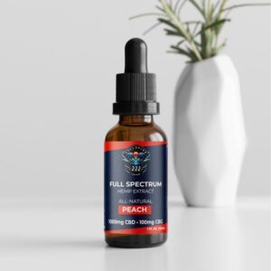 Peach Full Spectrum Hemp Oil