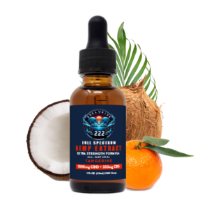 Tangerine Full Spectrum Hemp Oil Extra Strength Formula